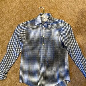 Brooks brothers Regent fit blue plaid button down
